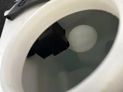 New float valve fitted inside the water tank to provide accurate and reliable level control. This upgrade helps maintain consistent water supply, preventing overflow issues and protecting the system from running dry.